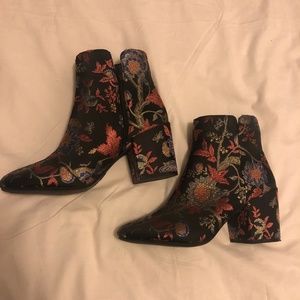 A+ Target Brocade Ankle Boots